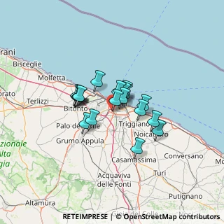 Mappa 1 - Loc. S.ta, 70100 Bari BA, Italia (9.36737)