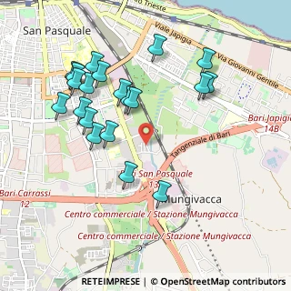Mappa Via V. zo Massilla, 70126 Bari BA, Italia (1.092)