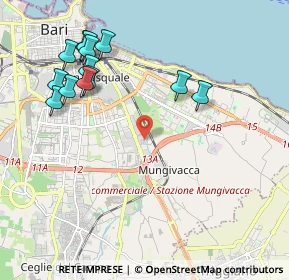 Mappa Via V. zo Massilla, 70126 Bari BA, Italia (2.47)