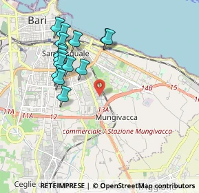 Mappa Via V. zo Massilla, 70126 Bari BA, Italia (2.06133)