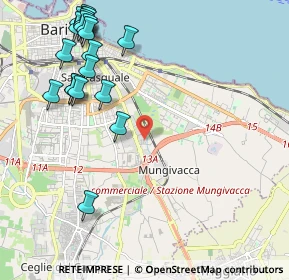 Mappa Via V. zo Massilla, 70126 Bari BA, Italia (2.8245)