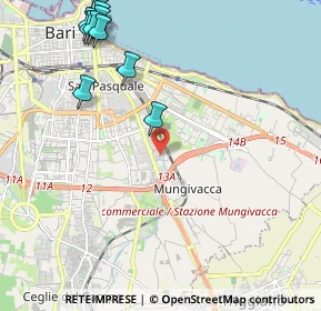 Mappa Via V. zo Massilla, 70126 Bari BA, Italia (3.00182)