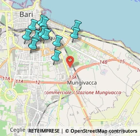 Mappa Via V. zo Massilla, 70126 Bari BA, Italia (2.27071)