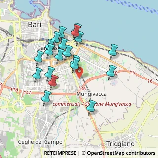 Mappa Via V. zo Massilla, 70126 Bari BA, Italia (1.962)