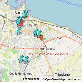 Mappa Via V. zo Massilla, 70126 Bari BA, Italia (2.56385)
