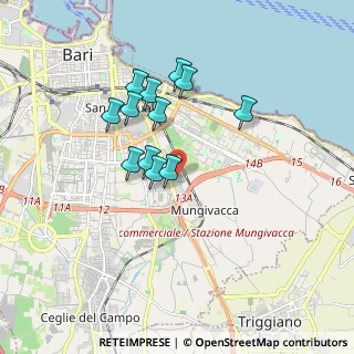 Mappa Via V. zo Massilla, 70126 Bari BA, Italia (1.59333)