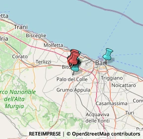 Mappa SP119, 70032 Palo del Colle BA, Italia (2.94727)