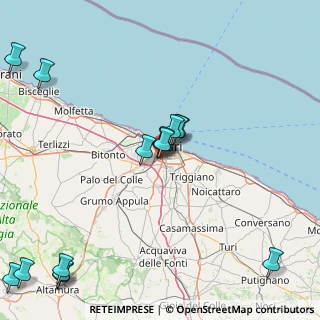 Mappa Via Martiri delle Foibe, 70124 Bari BA, Italia (22.14333)