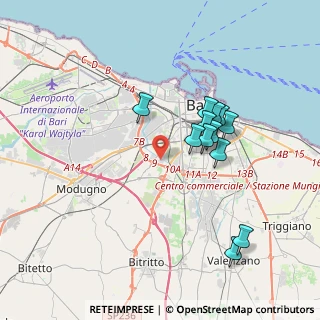 Mappa Via Martiri delle Foibe, 70124 Bari BA, Italia (3.585)
