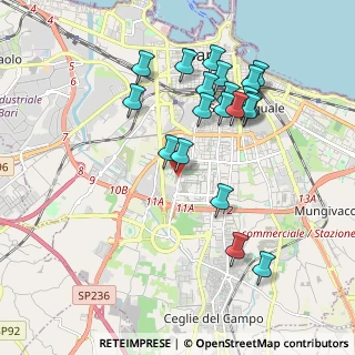 Mappa Via Rosalba Camillo, 70124 Bari BA, Italia (2.058)