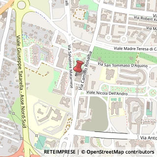 Mappa Via Camillo Rosalba, 49 e 4, 70124 Bari, Bari (Puglia)