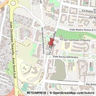 Mappa Via Camillo Rosalba, 47Z, 70124 Bari, Bari (Puglia)