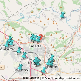 Mappa Via Leonilde Iotti, 81100 Caserta CE, Italia (5.83667)