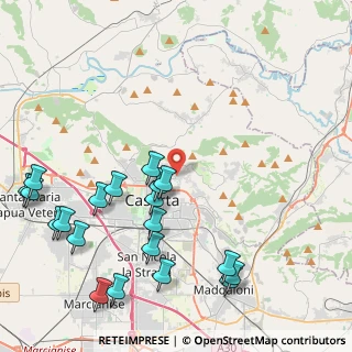 Mappa Via Leonilde Iotti, 81100 Caserta CE, Italia (5.599)