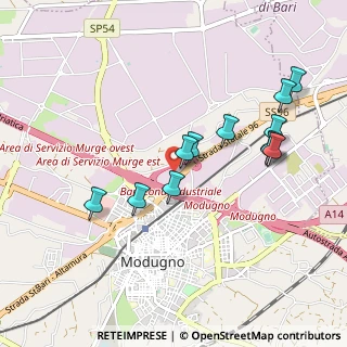 Mappa Km. 118.048 Strada Statale 96, 70132 Bari BA, Italia (0.99667)
