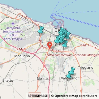 Mappa E55, 70124 Bari BA, Italia (3.25833)
