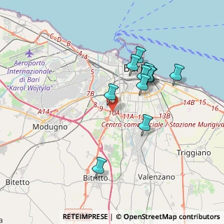 Mappa E55, 70124 Bari BA, Italia (3.45727)