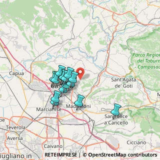 Mappa Via Campo, 81100 Caserta CE, Italia (5.91)