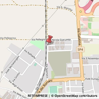 Mappa Via Spartaco, 33, 81055 Santa Maria Capua Vetere, Caserta (Campania)