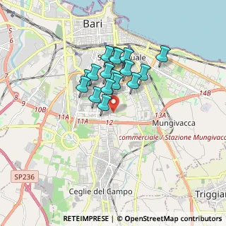 Mappa Strada Privata Calvani, 70125 Bari BA, Italia (1.34471)