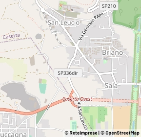 Mappa Via San Leucio, 81100 Caserta CE, Italia (0.29615)