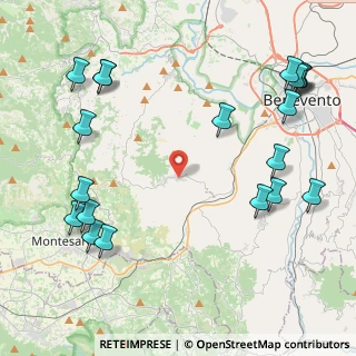 Mappa Via Guadagni, 82030 Apollosa BN, Italia (6.0295)