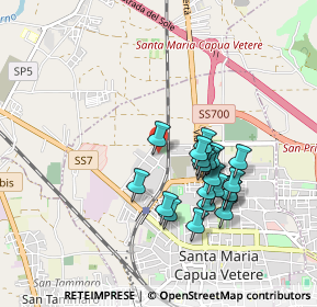 Mappa Traversa Raffaello, 81055 Santa Maria Capua Vetere CE, Italia (0.863)