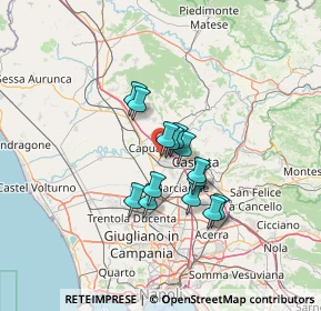 Mappa Traversa Raffaello, 81055 Santa Maria Capua Vetere CE, Italia (9.88429)