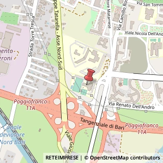 Mappa Via Camillo Rosalba, 55, 70124 Bari, Bari (Puglia)