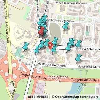 Mappa Parco Domingo, 70124 Bari BA, Italia (0.21154)
