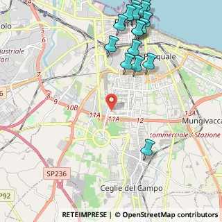 Mappa Parco Domingo, 70124 Bari BA, Italia (2.93688)