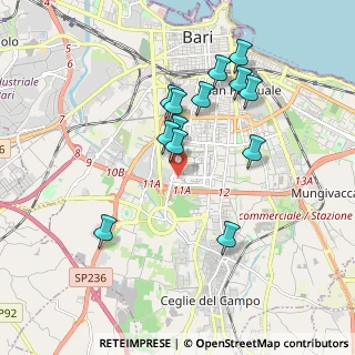 Mappa Parco Domingo, 70124 Bari BA, Italia (1.82462)