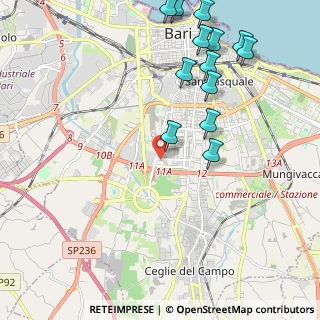 Mappa Parco Domingo, 70124 Bari BA, Italia (2.69769)
