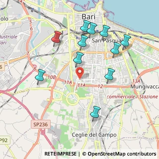 Mappa Parco Domingo, 70124 Bari BA, Italia (2.20636)