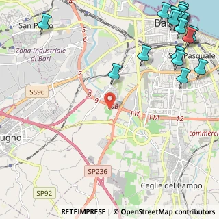Mappa Strada Caratore del Carmine, 70124 Bari BA, Italia (3.82842)