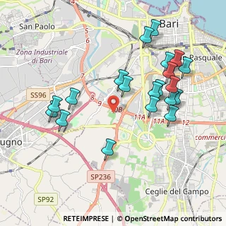 Mappa Strada Caratore del Carmine, 70124 Bari BA, Italia (2.2165)