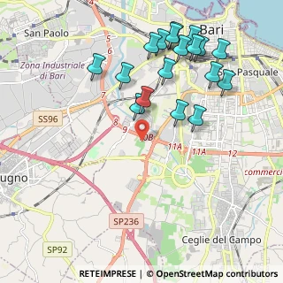 Mappa Strada Caratore del Carmine, 70124 Bari BA, Italia (2.42222)