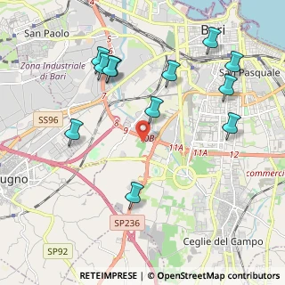 Mappa Strada Caratore del Carmine, 70124 Bari BA, Italia (2.4375)