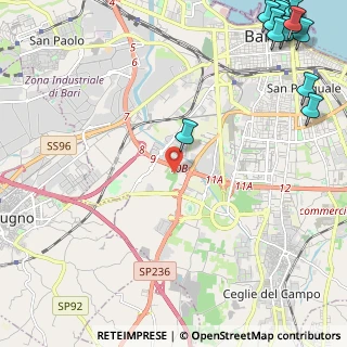 Mappa Strada Caratore del Carmine, 70124 Bari BA, Italia (4.145)