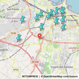 Mappa Strada Caratore del Carmine, 70124 Bari BA, Italia (2.74)