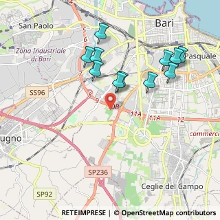 Mappa Strada Caratore del Carmine, 70124 Bari BA, Italia (2.09091)