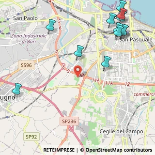 Mappa Strada Caratore del Carmine, 70124 Bari BA, Italia (3.23333)