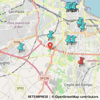 Mappa Strada Caratore del Carmine, 70124 Bari BA, Italia (2.98455)