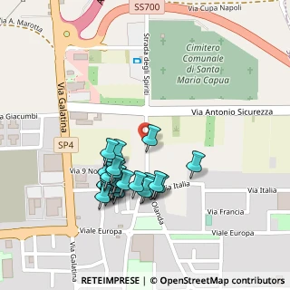 Mappa Strada degli Spiriti, 81055 Santa Maria Capua Vetere CE, Italia (0.22414)