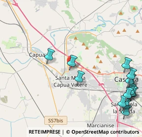 Mappa Strada degli Spiriti, 81055 Santa Maria Capua Vetere CE, Italia (6.39733)