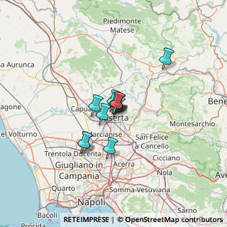 Mappa Via Aniello Gentile, 81100 Caserta CE, Italia (7.2875)