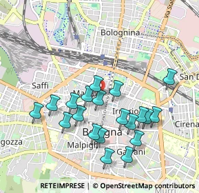 Mappa Via Avesella, 40121 Bologna BO, Italia (0.935)