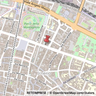 Mappa Via Irnerio, 12/5, 40126 Bologna, Bologna (Emilia Romagna)