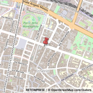 Mappa Via Irnerio, 14, 40126 Bologna, Bologna (Emilia Romagna)