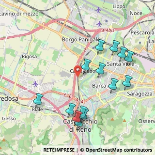 Mappa Via Giuseppe Antonio Landi, 40132 Bologna BO, Italia (2.27071)
